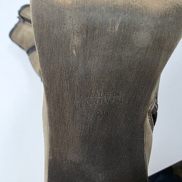 Free People Woman’s Western Camel Sand Genuine Leather Ankle Boots US 8.5 39 - Picture 8 of 12